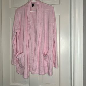 J Crew lightweight pink knit cardigan jacket, size S